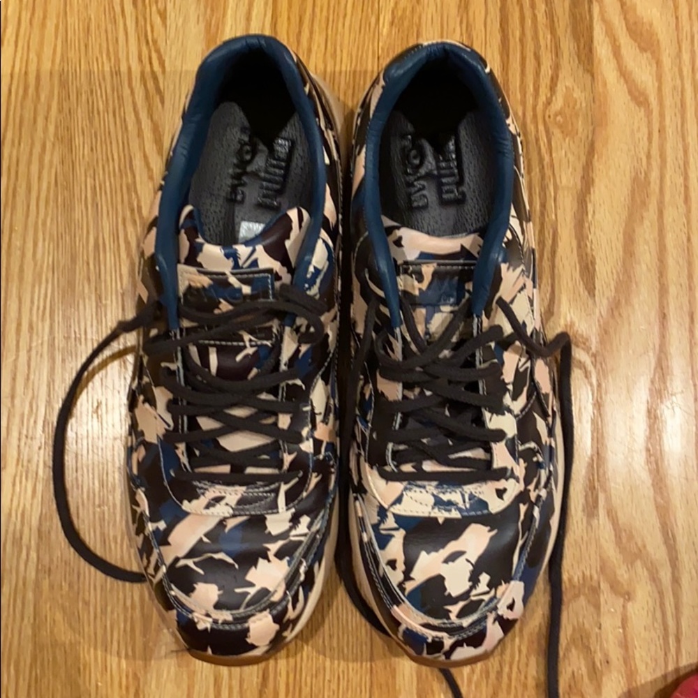 Puma XS 698 x BWGH Camo Blue Leather